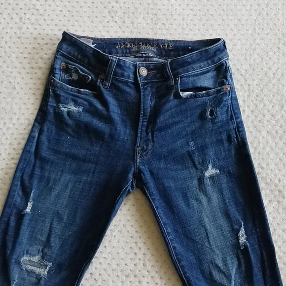 American Eagle distressed next level Stretch Jeans size 30 - Picture 11 of 16
